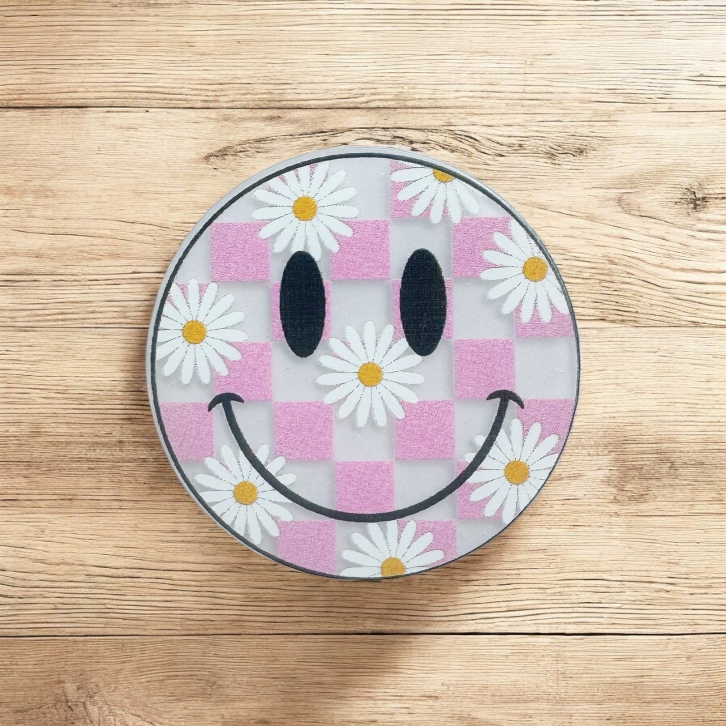 Checker Daisy Smiley