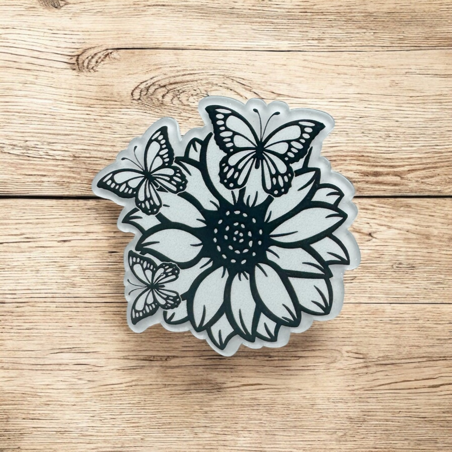 Country Butterfly Sunflower
