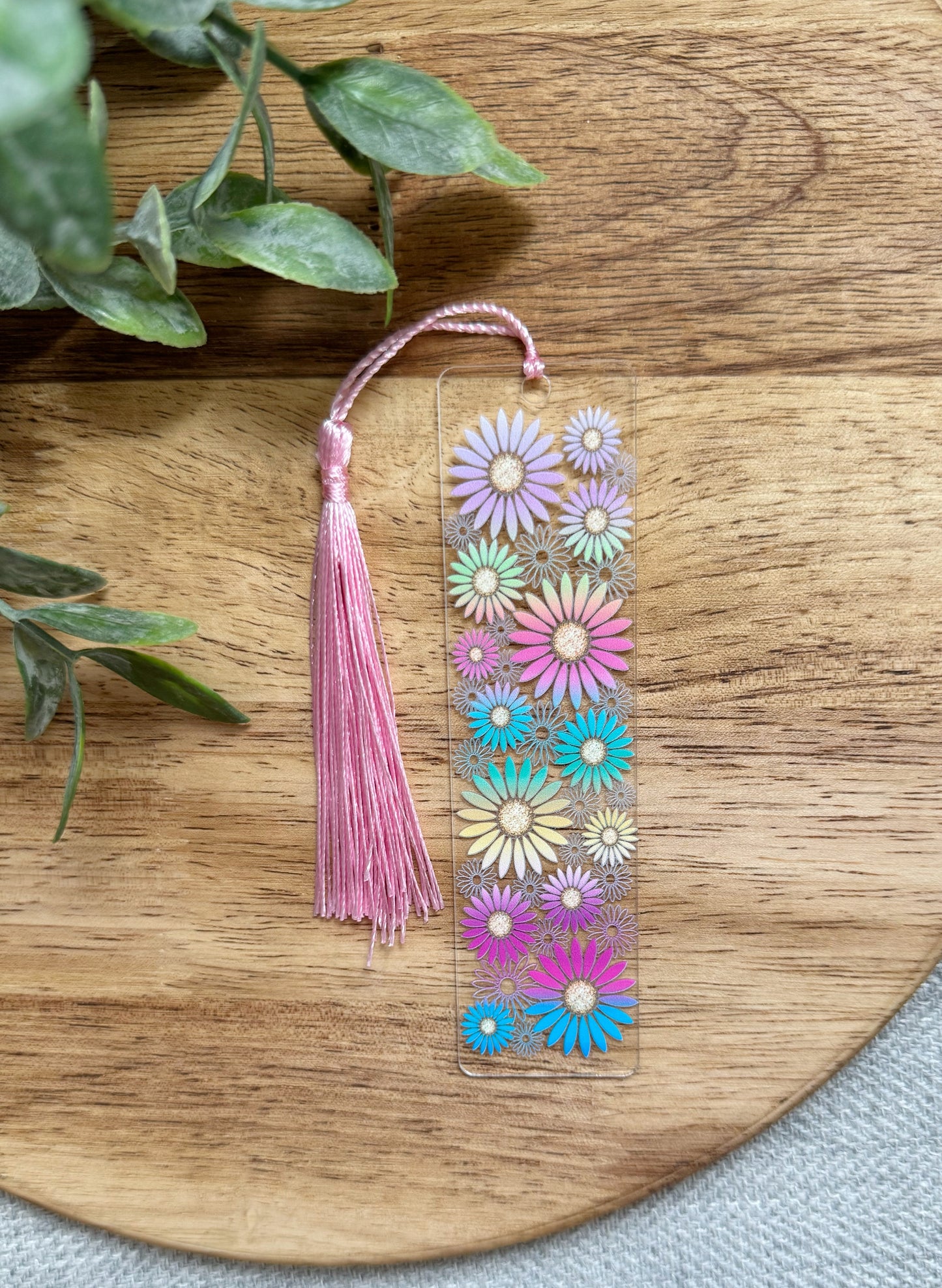 Happy Daze Acrylic Bookmark