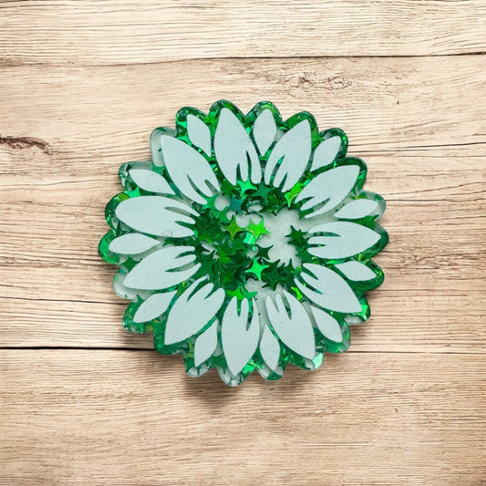 Green Stars Sunflower