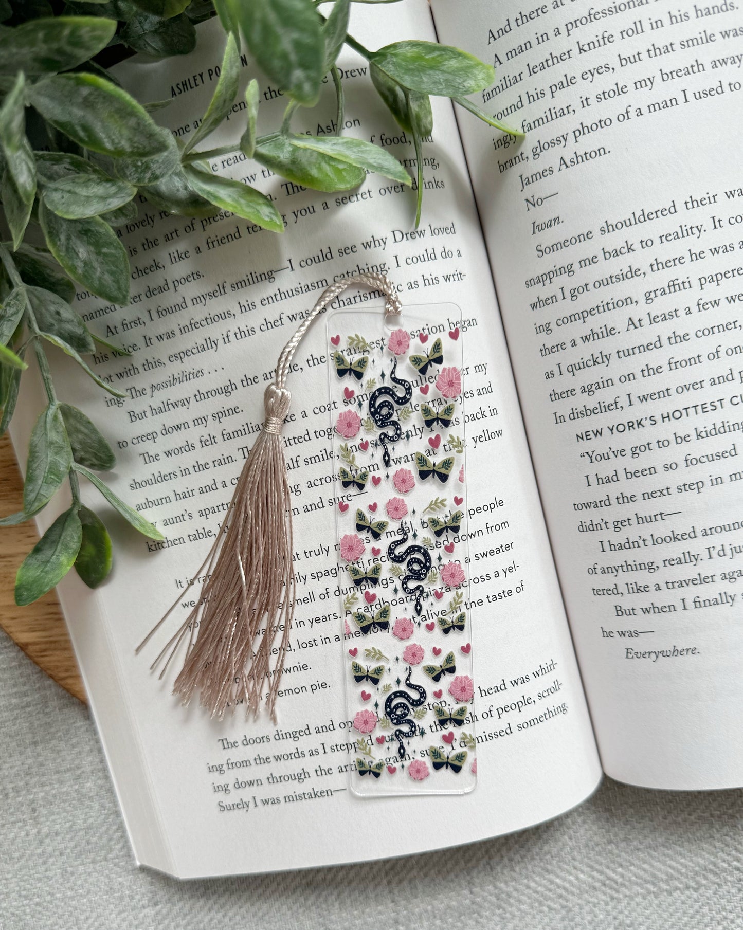 Pretty Spooky Acrylic Bookmark