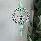 Country Girl Star Teal Car Charm