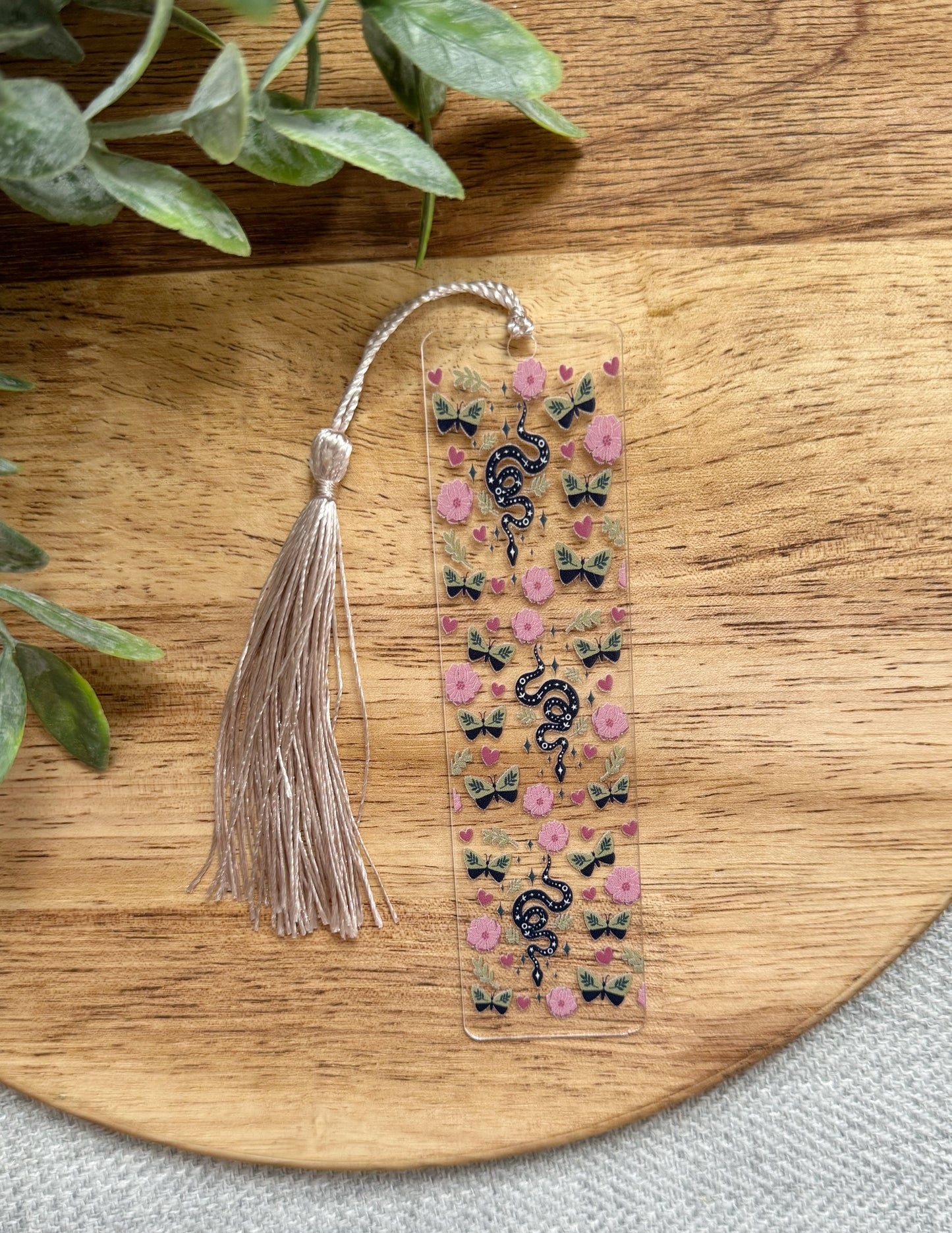 Pretty Spooky Acrylic Bookmark