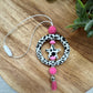 Country Girl Star Pink Car Charm