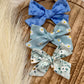 Summer Blues Baby Bow Collection