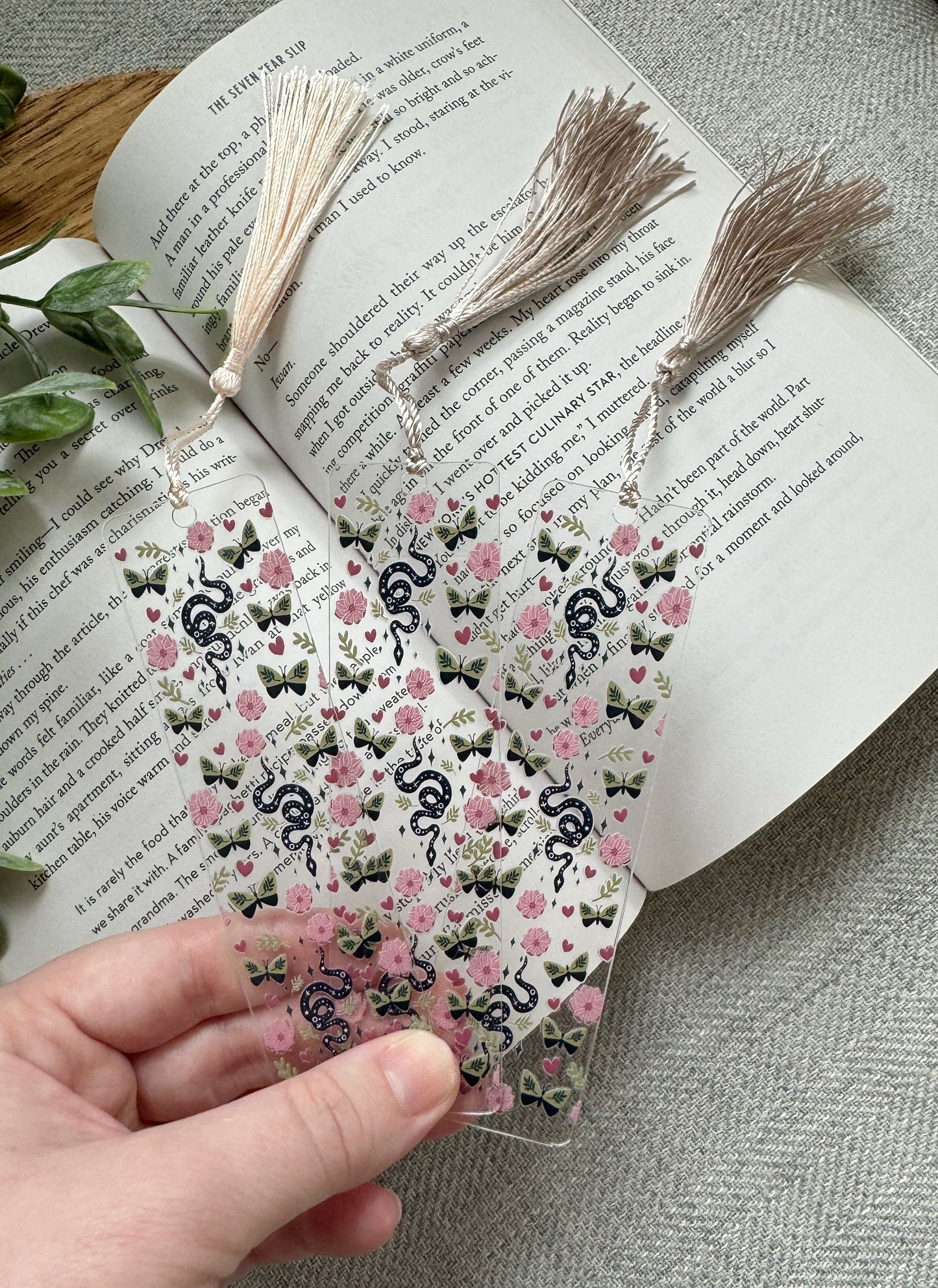 Pretty Spooky Acrylic Bookmark