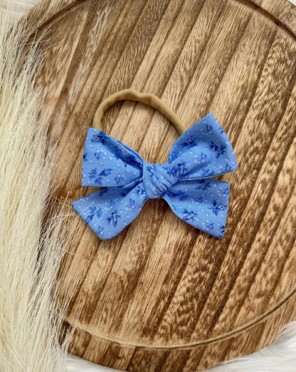 Summer Blues Baby Bow Collection