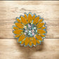 Yellow Holographic Stars Sunflower