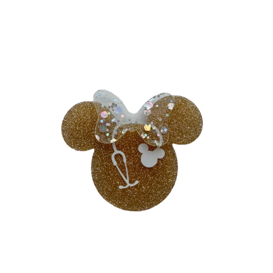 Gold Nurse with Stethoscope Mouse
