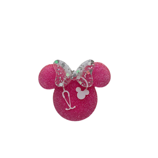 Pink Nurse with Stethoscope Mouse